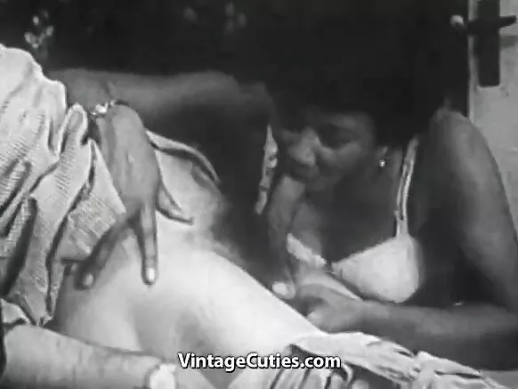 Perfecto anal, caliente madura warmi sexy mamada pachakunapi, vintage 1950s.